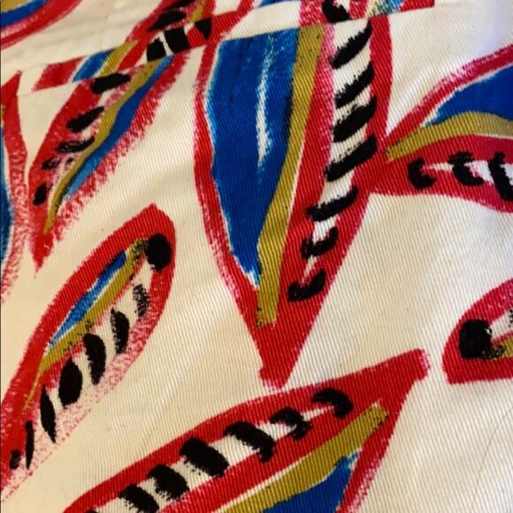 J Crew printed chino leaf shorts - Picture 5 of 6